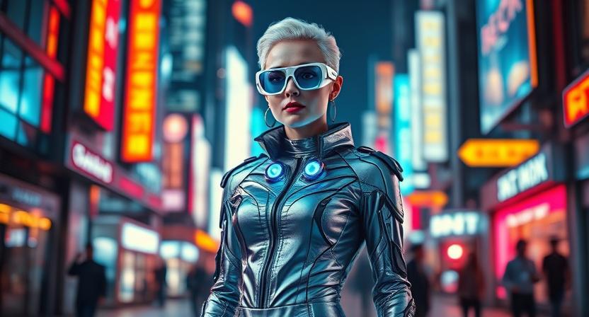 futuristic fashionista