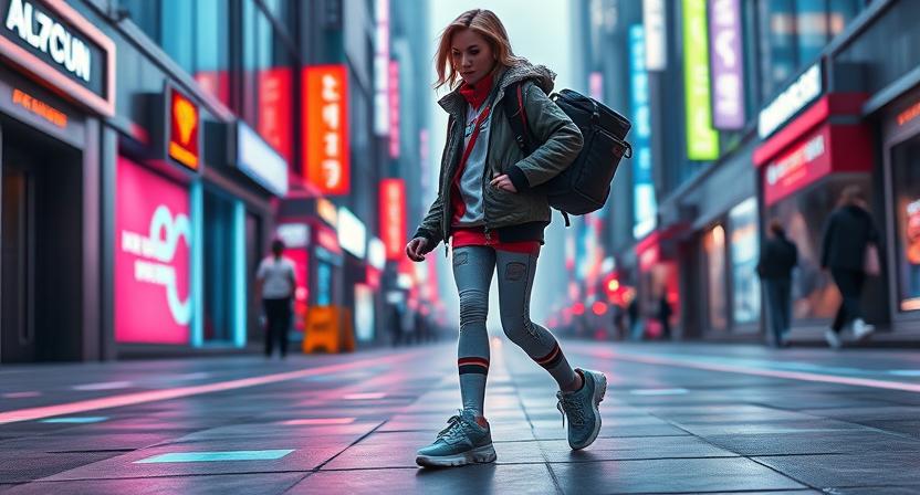 futuristic fashionista