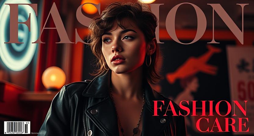 Use Grain for Fashion Magaszine: