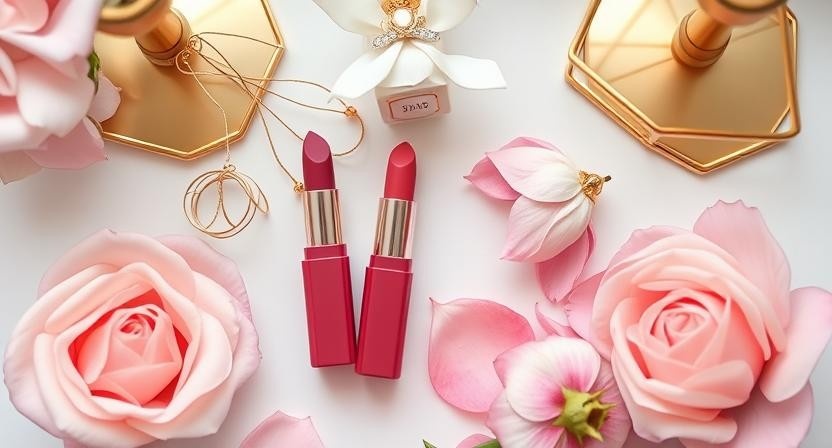 "Romantic Beauty Matte Lipstick Show Petal