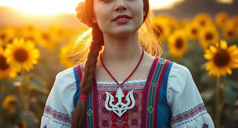 Ukrainian Trident Jewelry:
