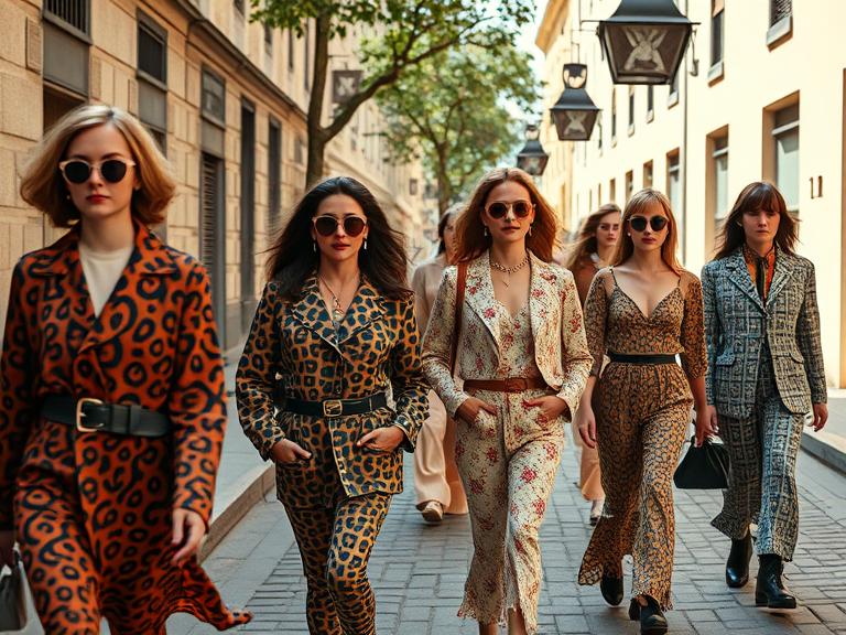 Use Grain for Fashion Magazine